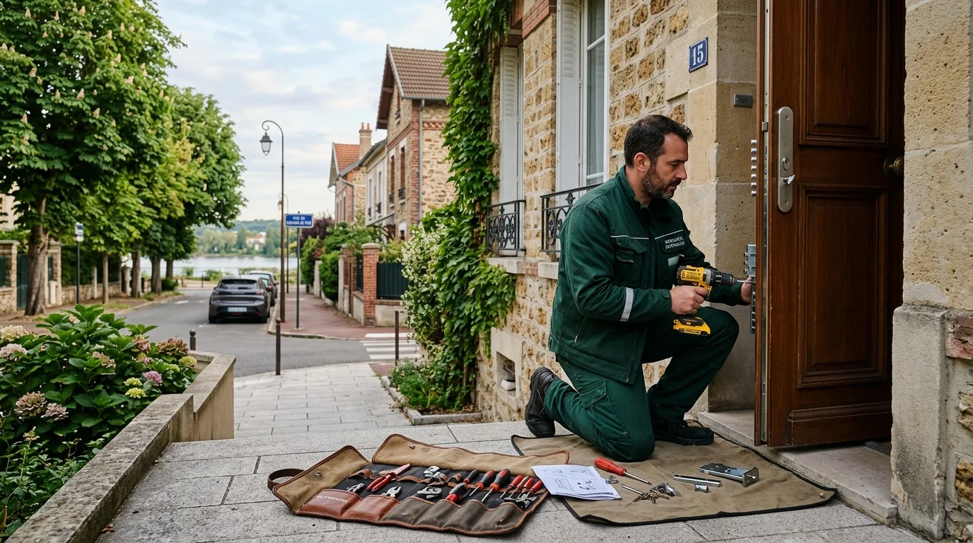 Ouverture de porte à Verrières-le-Buisson